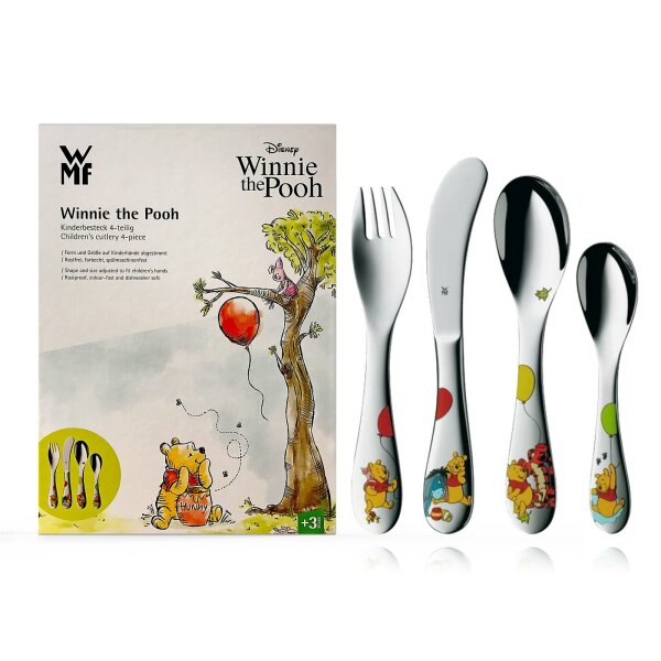 WMF Rostfreies Kinderbesteck Edelstahl Winnie Pooh