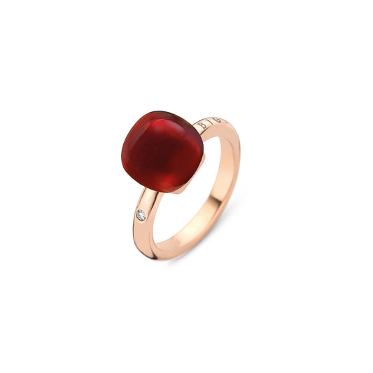 Bigli Garnet Love Ring